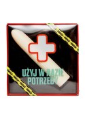 Wibrator awaryjny użyj w razie potrzeby prezent biały Grammi