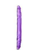 Dildo-B YOURS 14""""DOUBLE DILDO PURPLE