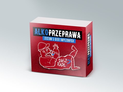 Gry-ALKOPRZEPRAWA 5w1-zestaw pięciu gier imprezowych Grammi Gry-ALKOPRZEPRAWA 5w1-zestaw pięciu gier imprezowych Grammi