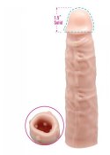 Nakładka wydłużająca na penisa naturalna 23 cm Toyz4lovers