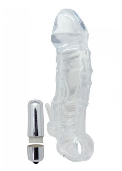 Nakładka wydłużająca na penisa wibrująca 23 cm Toyz4lovers Nakładka wydłużająca na penisa wibrująca 23 cm Toyz4lovers
