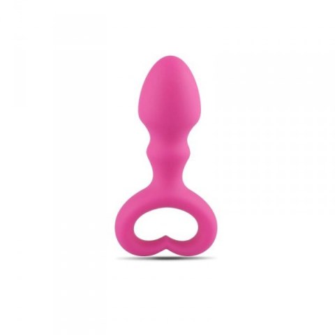 Plug analny uchwyt serce korek silikonowy 9 cm Toyz4lovers