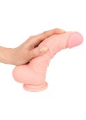 Realistyczny elastyczny penis dildo przyssawka 20cm You2Toys