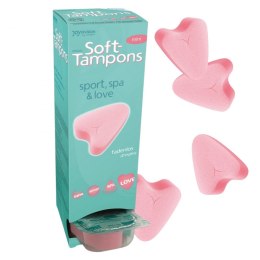 Tampony soft miękkie 8 godzin sport sex mini 10szt JoyDivision